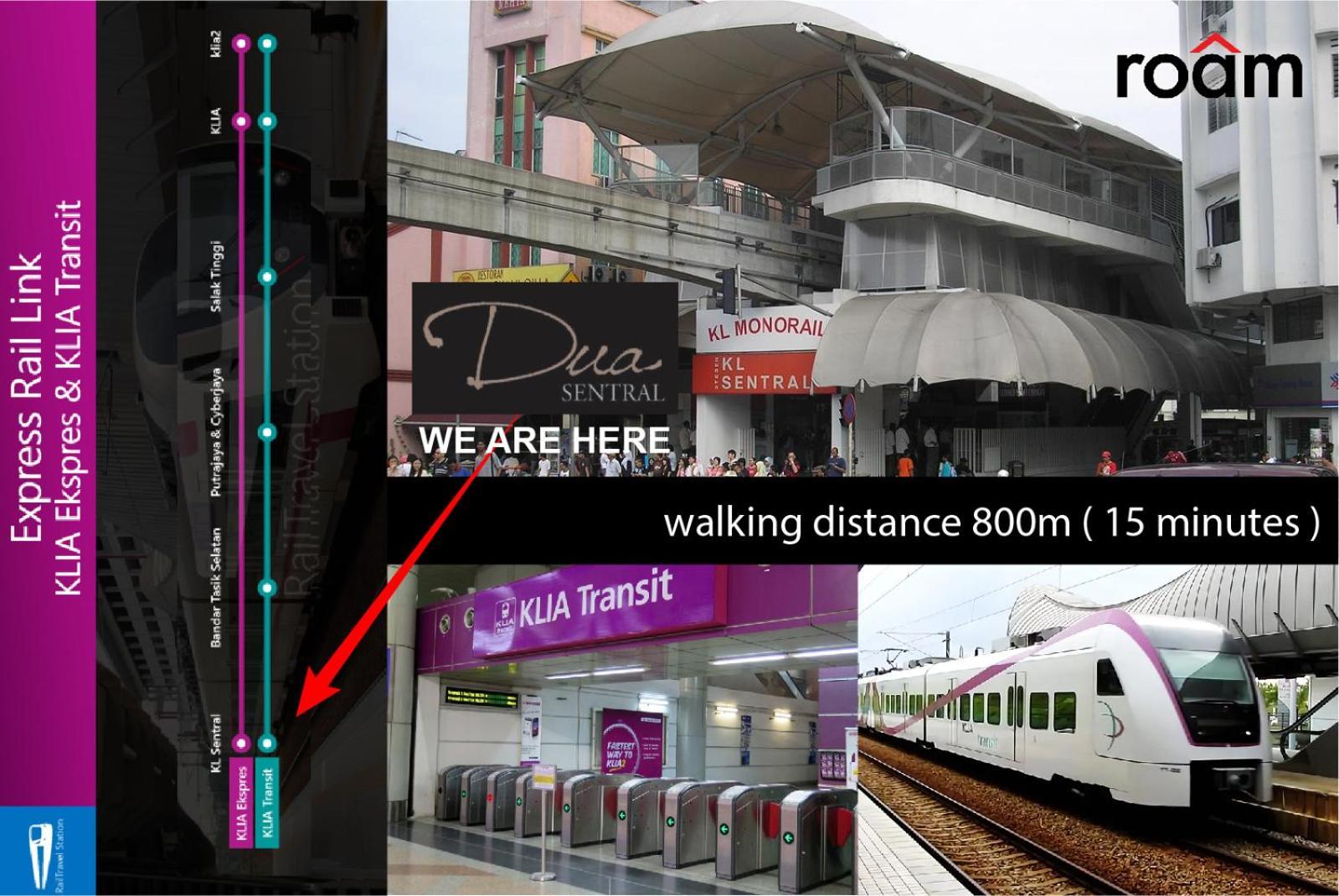 쿠알라룸푸르 Dua Sentral Kl Sentral 아파트 외부 사진